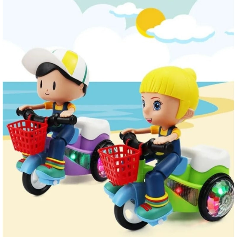 Brinquedo Triciclo Roda e Gira - Diversão Transformadora Que Estimula a Criatividade
