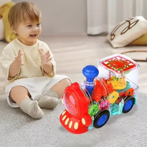 Trenzinho MagicTrain - Estímulo Sensorial e Diversão Criativa