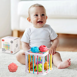 Brinquedo Sensorial e Motor para Bebês