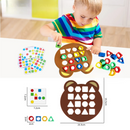 Brinquedo de Puzzle Montessori - Formas Geométricas