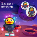 Brinquedo Pato Astronauta Dançante