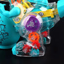 Brinquedo Dinossauro Transparente que Anda