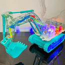 Brinquedo Trator Transparente Sensorial