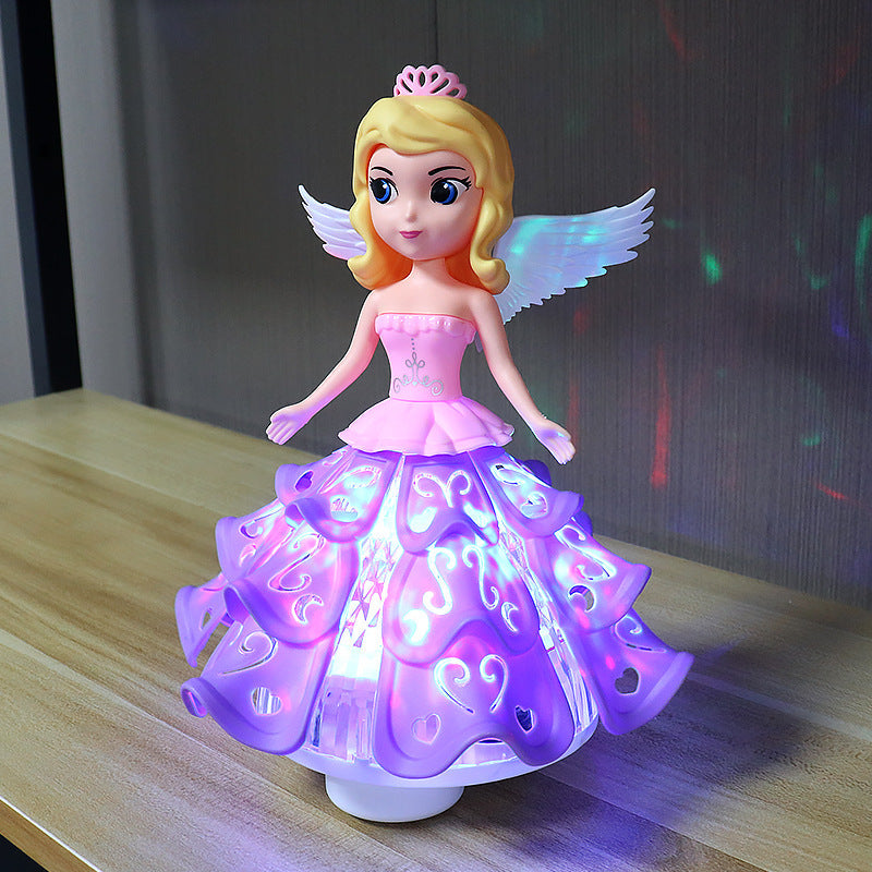 Princesa Bailarina com Luzes e Som – Magia que Encanta!