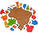 Quebra-Cabeça Mapa do Brasil - Aprenda Brincando