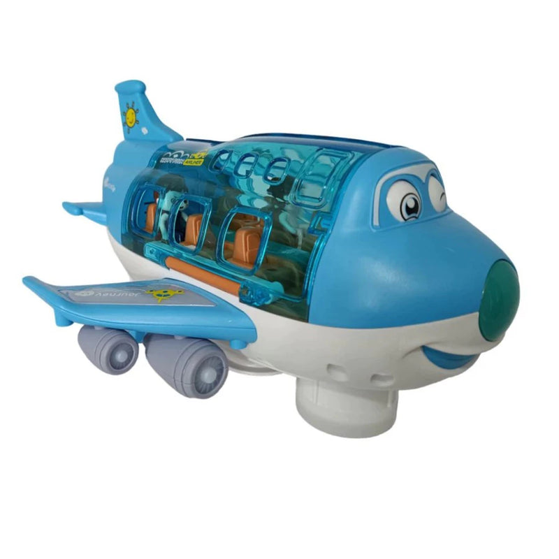 Avião Mágico Brilhante -  Aventura e Aprendizado em Cada Voo!