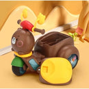 Triciclo Giratório Ursinho™ - Gira, Brilha e Encanta!