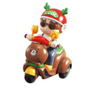 Triciclo Giratório Ursinho™ - Gira, Brilha e Encanta!