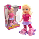Boneca Patinadora Mágica™ – Patina, Brilha e Encanta!