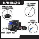 Caminhão De Controle Remoto CargoTruck - InovaToys