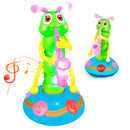 Brinquedo Lagarta Dançante com Saxofone