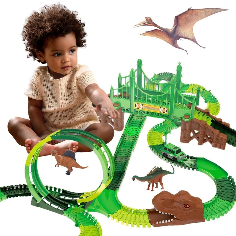 Pista Jurássica de Dinossauro Infantil - Presenteie e Encante!