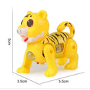 Brinquedo Tigre de Com Som E Luz Musical