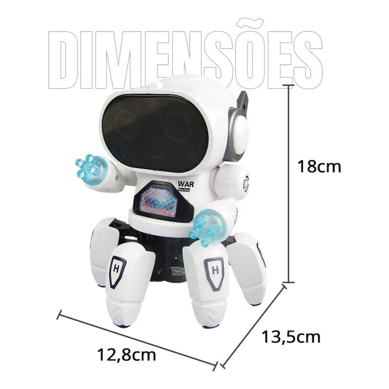 Brinquedo Robô Aranha Dançarino - Diversão e Desenvolvimento