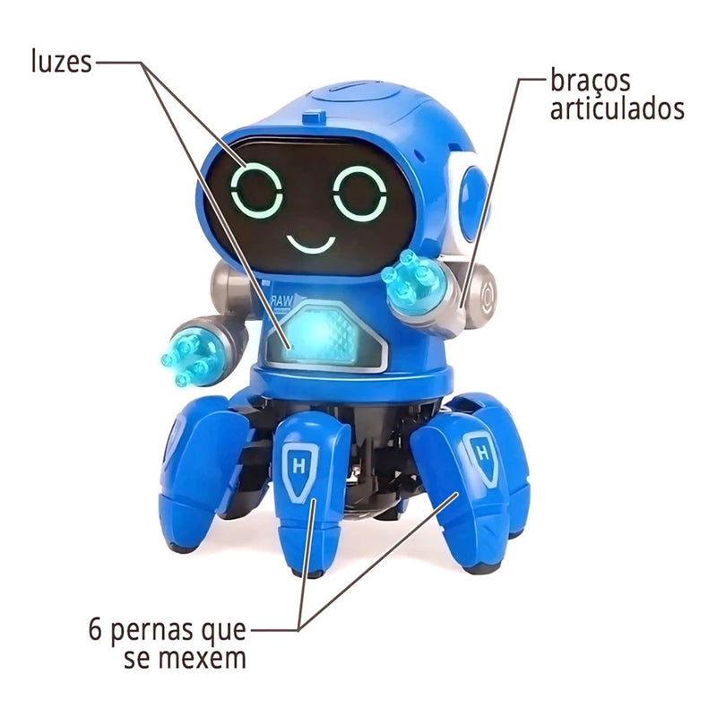 Brinquedo Robô Aranha Dançarino - Diversão e Desenvolvimento