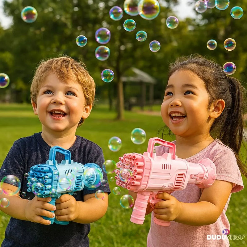 LançaBolhas Turbo™ – Diversão Sem Fim!