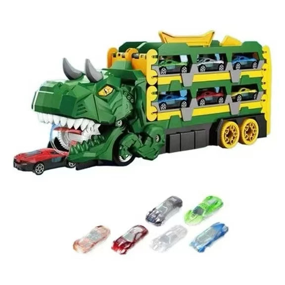 Caminhão DinoTruck Max – Engole Carrinhos e Cria Aventuras!