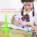 Caneta 3D Criativa - Dê Vida às Ideias do Seu Filho!