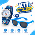 Kit Relógio AstroKids - A Aventura Espacial no Pulso do Seu Filho!