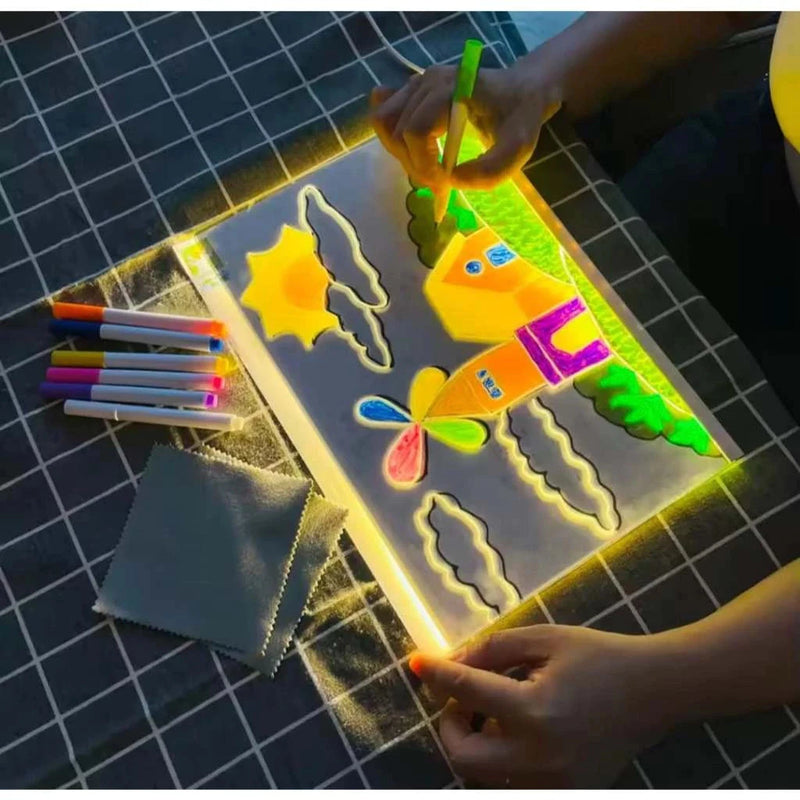 Lousa LED 3D Infantil - Presenteie seu Filho!