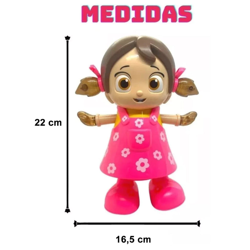Boneca Dançarina Musical - Diversão que Encanta e Ensina!