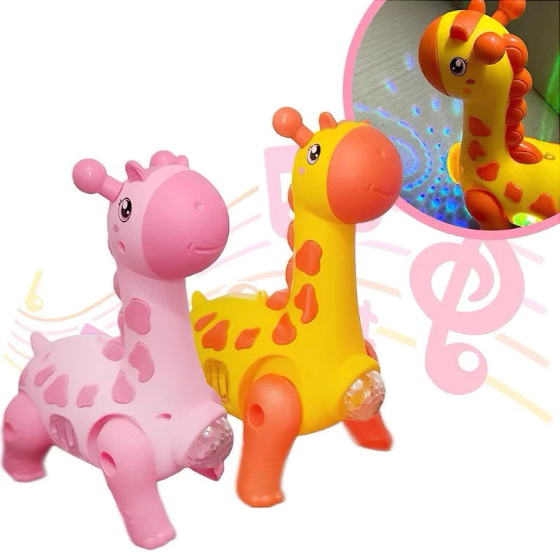 Brinquedo Girafa Brincalhona - Diversão com Luzes!